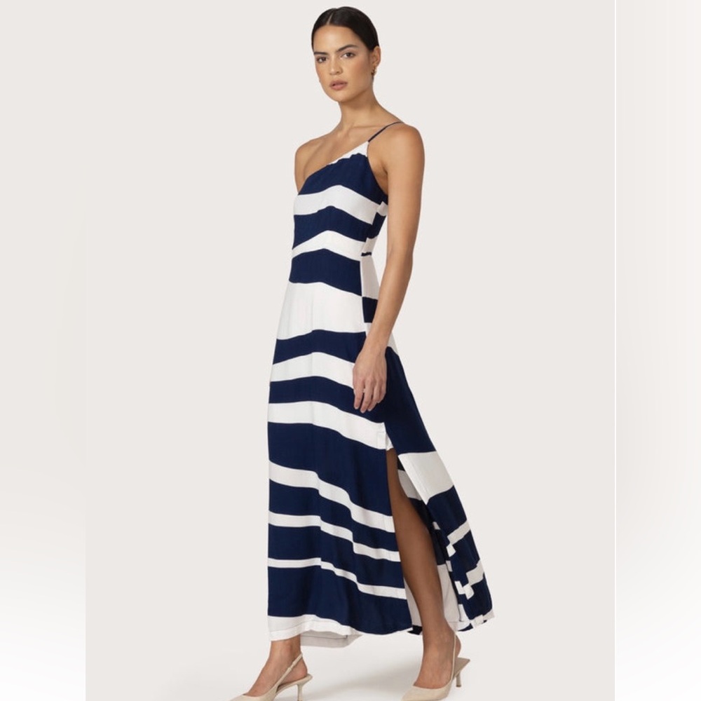 LUSANA Ruby Maxi Dress in Calista Abstract NWT’s sz M